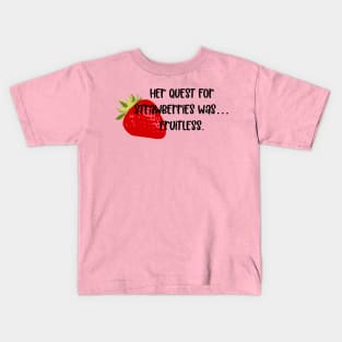 Quest for Strawberries Kids T-Shirt